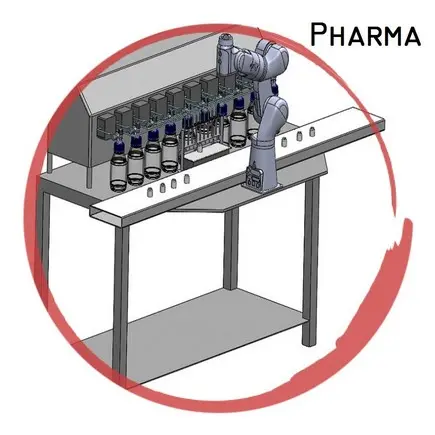 Llenadora para pharma Llenadora para pharma