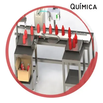 Llenadora para química Llenadora para química