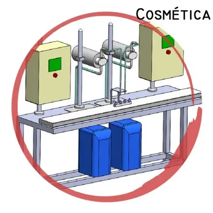 Llenadora de cosmética Llenadora de cosmética