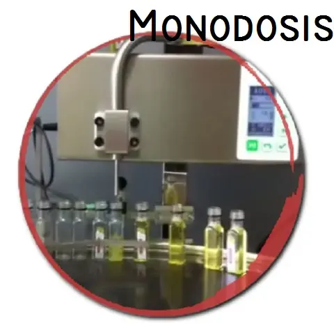 Llenadora para monodosis Llenadora para monodosis
